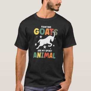 Fainting Goats Are My Spirit Animal Funny Goat T-Shirt