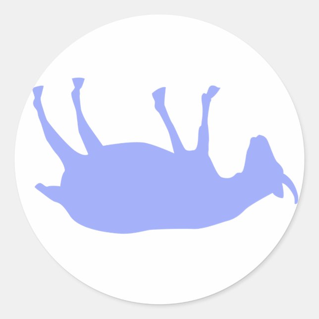 Fainting Goats Classic Round Sticker (Front)