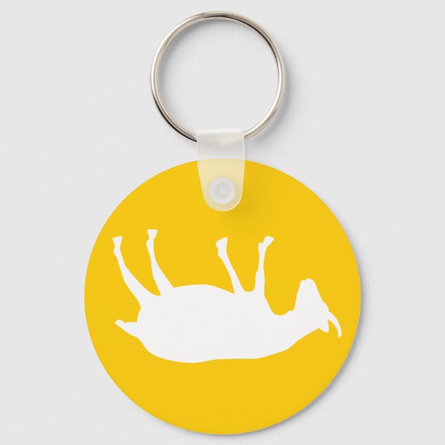 Fainting Goats Key Ring (Front)
