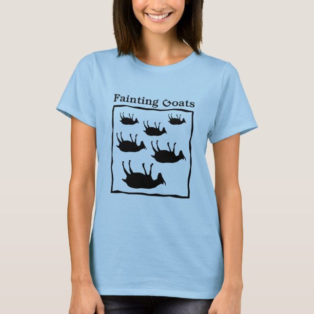 Fainting Goats T-Shirt (Front)