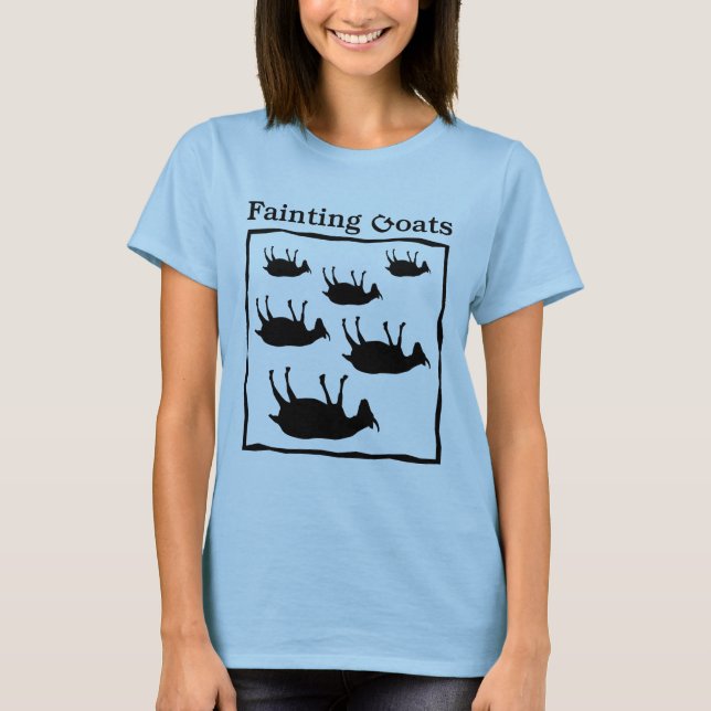 Fainting Goats T-Shirt (Front)