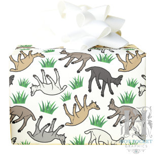 Fainting Goats Wrapping Paper