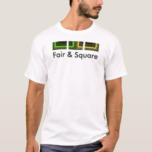 Fair and square Basic T-Shirt Template