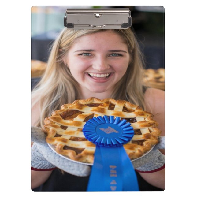 Fair Baking Contest Photo Customize Clipboard (Front)