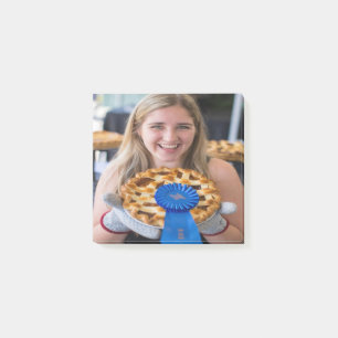 Fair Baking Contest Photo Customize Post-it Notes