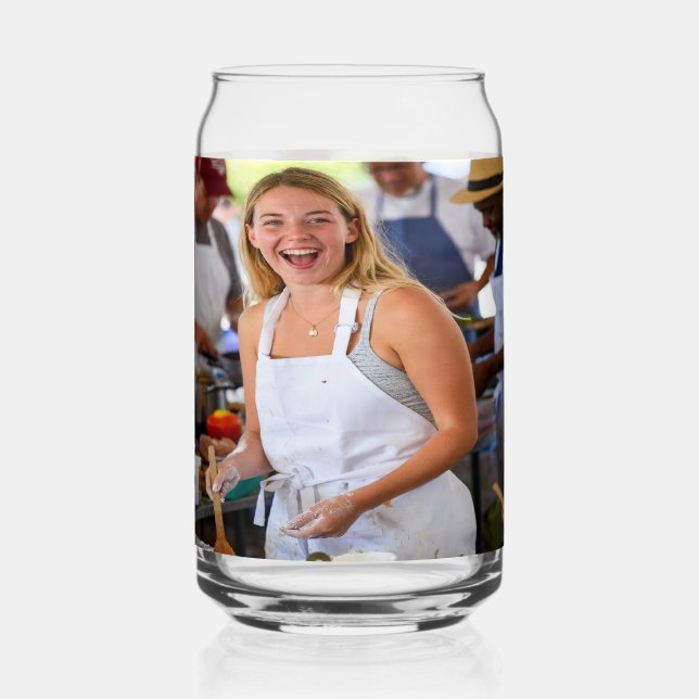 Fair Cook Off Photo Customize Can Glass (Front)