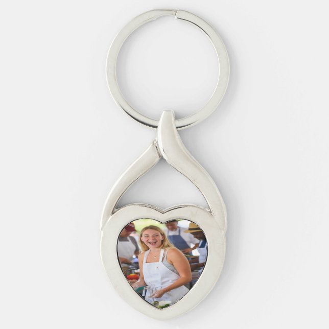 Fair Cook Off Photo Customize Key Ring (Front)