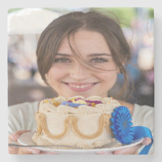 Fair Cooking Contest Photo Customize Stone Coaster