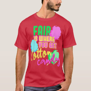 Fair Cotton Candy Floss T-Shirt
