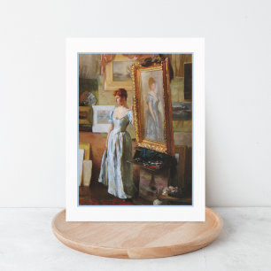 Fair Critics Charles Courtney Curran Postcard