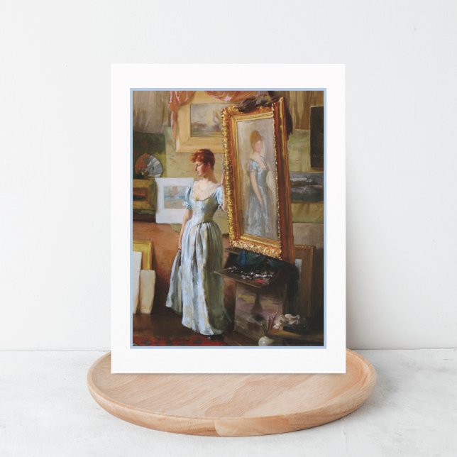 Fair Critics Charles Courtney Curran Postcard (Creator Uploaded)