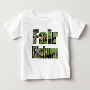 Fair Dinkum Aussie Slang Logo, Baby T-Shirt