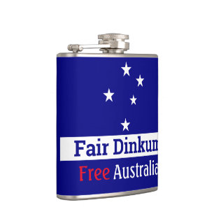 Fair Dinkum Free Australia   Flask