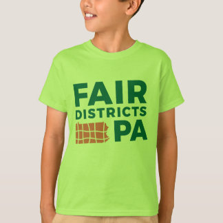 Fair Districts PA kids' tee