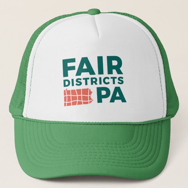 Fair Districts PA Trucker Hat (Front)
