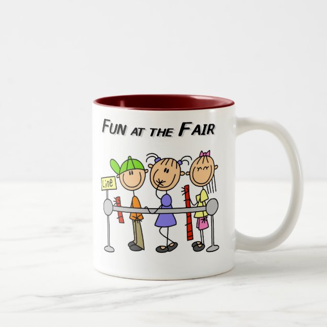 Fair Fun Two-Tone Coffee Mug (Right)