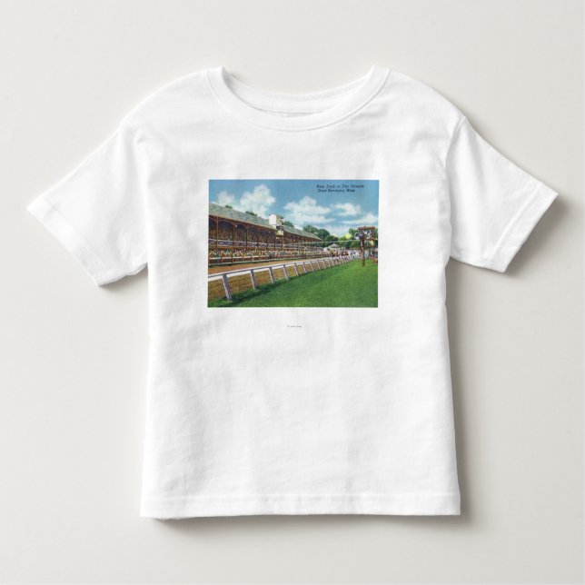 Fair Grounds Race Track View Toddler T-Shirt (Front)