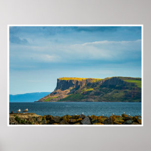 Fair Head Northern Ireland Wall Art Coastal Cliff