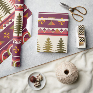 Fair isle Christmas 1 Wrapping Paper
