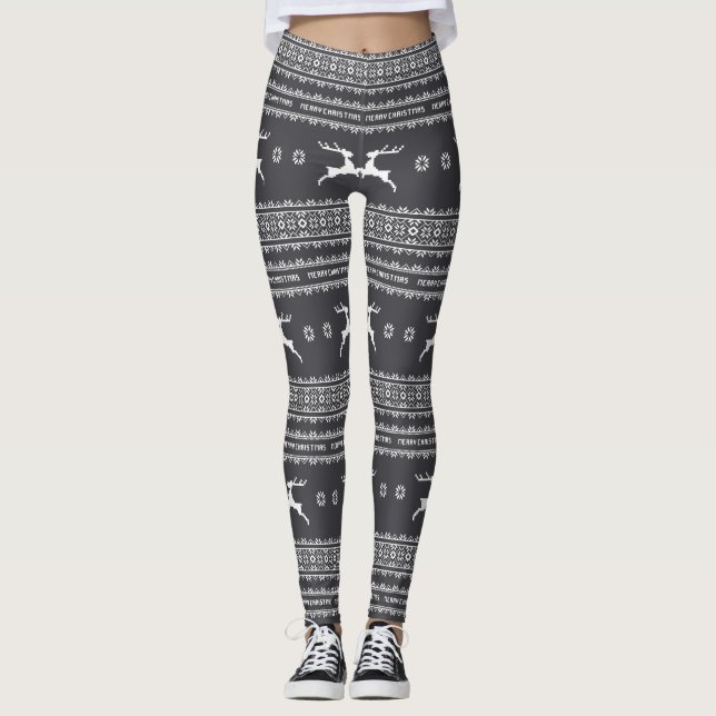 Fair Isle Leggings (Front)