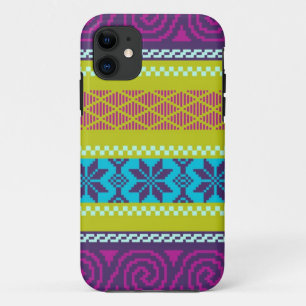 Fair Isle Stripe in Metro Case-Mate iPhone Case