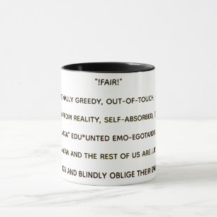"!FAIR!" MUG