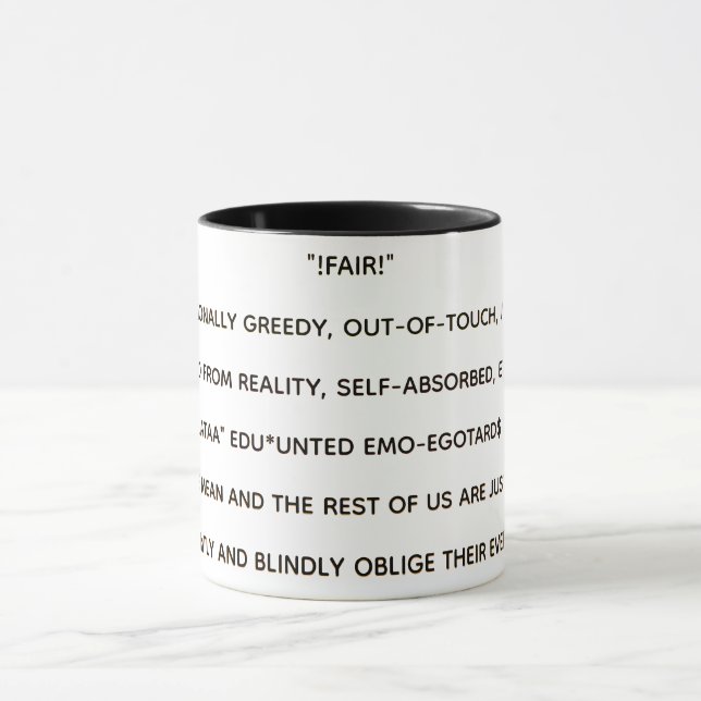 "!FAIR!"  MUG (Center)