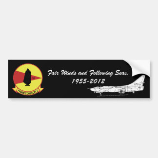 Fair Winds and Following Seas. Bumper Sticker