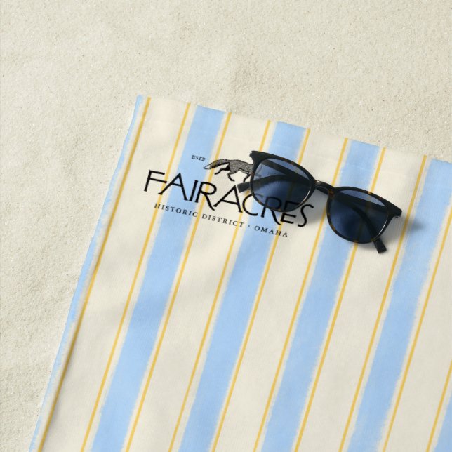Fairacres Beach Towel (In Situ)
