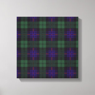 Fairbairn clan Plaid Scottish kilt tartan Canvas Print