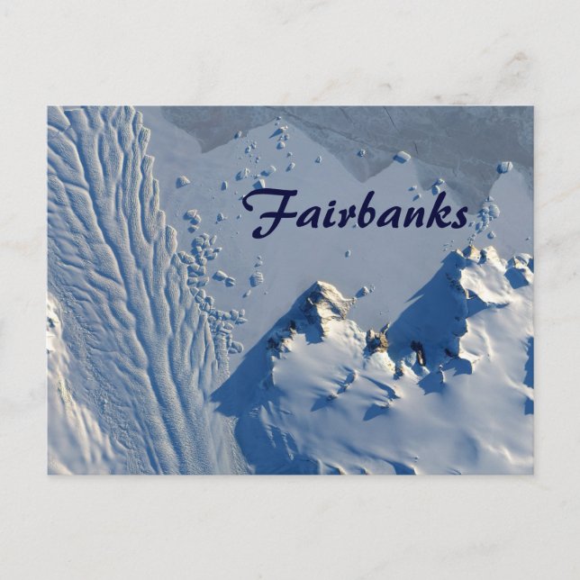 Fairbanks Alaska Postcard (Front)