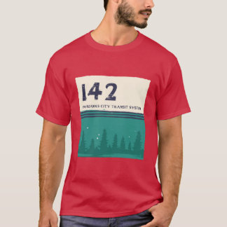 Fairbanks city transit system Magic Bus 142ype Des T-Shirt