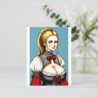 Faire Maiden 11 Postcard