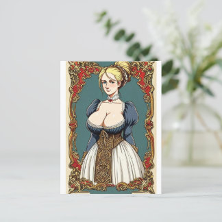 Faire Maiden 3 Postcard
