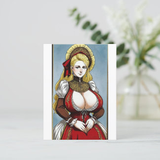 Faire Maiden 5 Postcard