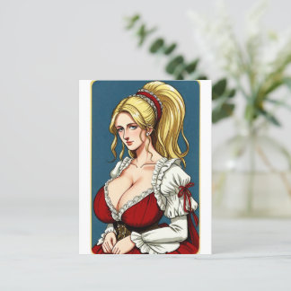 Faire Maiden 6 Postcard