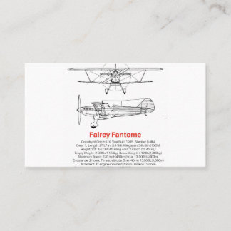 Fairey Fantome Business Card