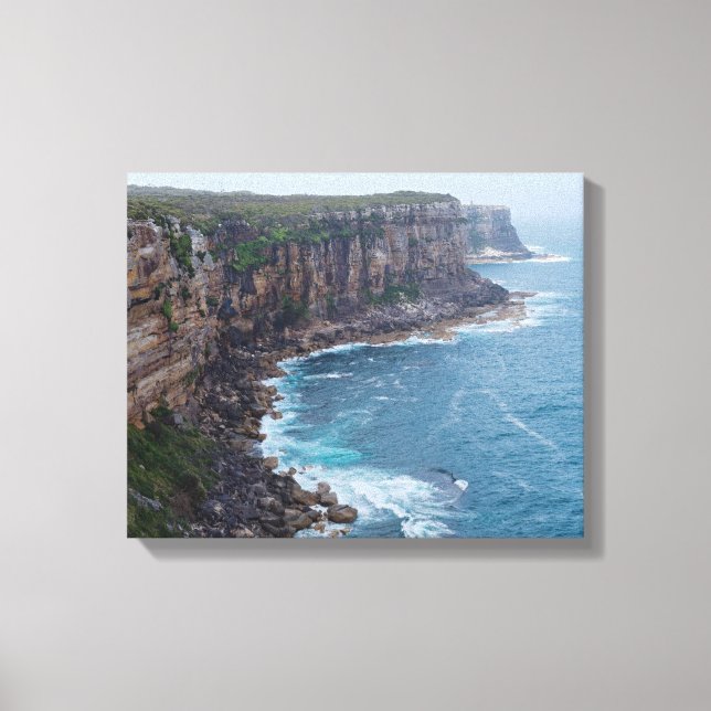  Fairfax Lookout in North Head Manly Canvas Print (Front)