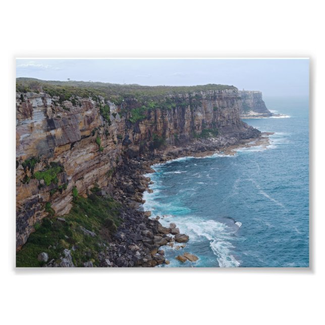 Fairfax Lookout in North Head Manly Photo Print (Front)