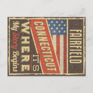 Fairfield Connecticut Postcard