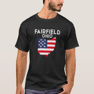 Fairfield Ohio USA State America Travel Ohioan Pre T-Shirt