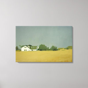 Fairfield Porter - WHEAT 1960 Canvas Print
