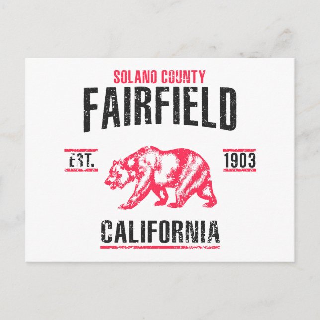 Fairfield Postcard (Front)