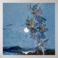 “Fairies and Elves” by Edmund Dulac from “The Temp