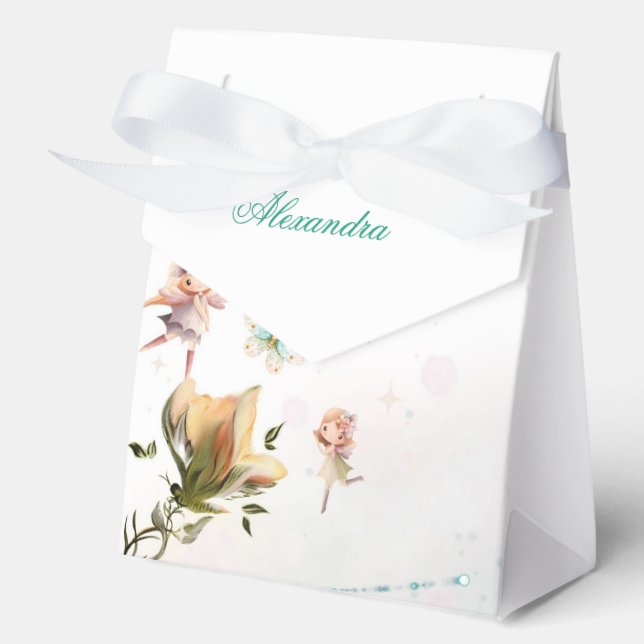 Fairies and fantasy favour box (Front)