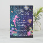 Fairies and Friends Birthday Invitation<br><div class="desc">Fairies and Friends Enchanted Birthday Invitation</div>