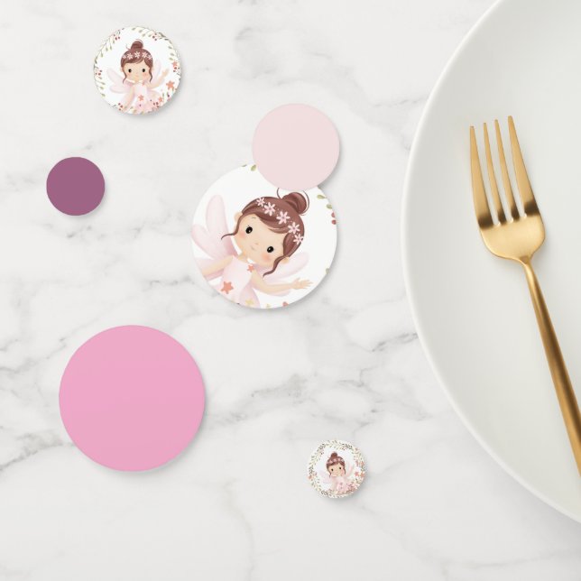 Fairies and pink Table Confetti (Group)