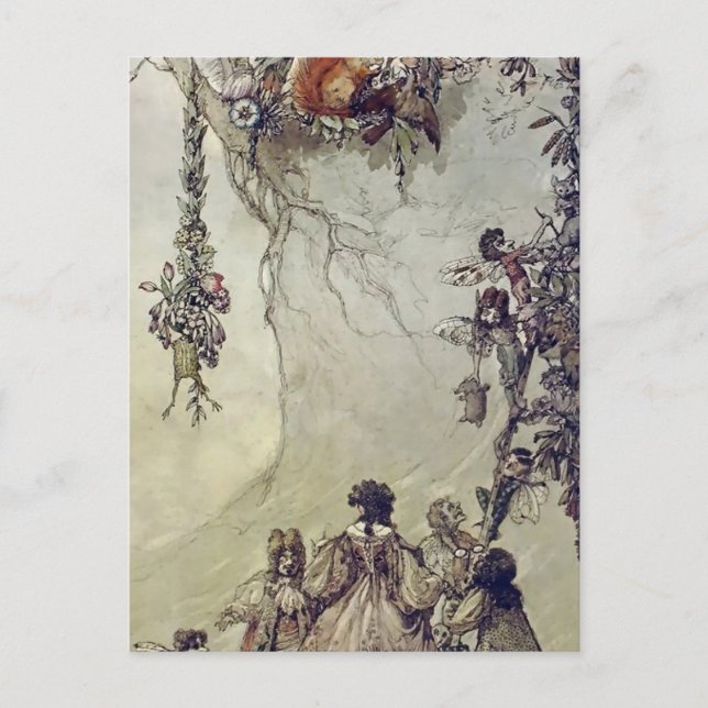 “Fairies Ascent” by A Duncan Carse Postcard (Front)
