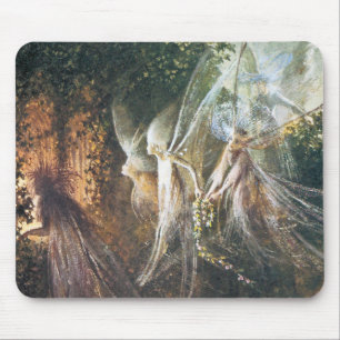 Fairies - by John Anster Fitzgerald Mouse Pad