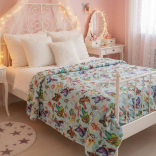 Fairies Dancing  Fleece Blanket